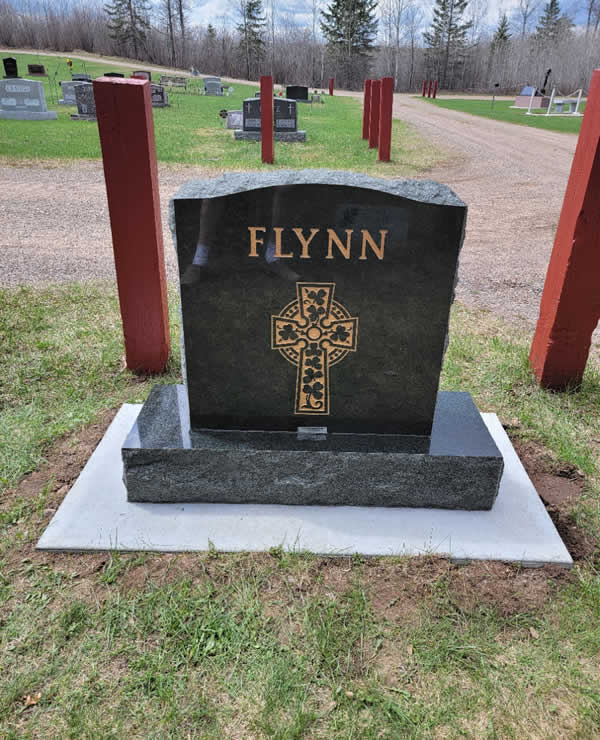 Custom Granite Headstone and Memorials